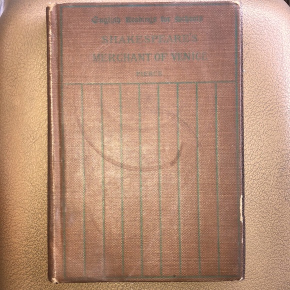 FLOOD DESTROYED! No longer available.Antique Shakespeare’s Merchant Of - Picture 1 of 6